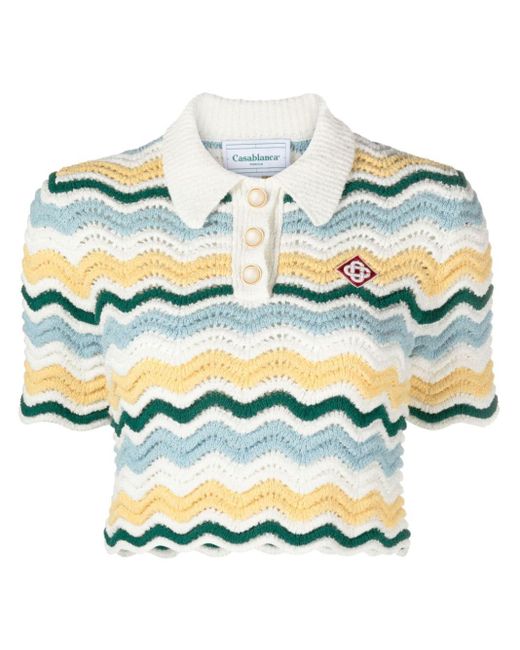 Casablancabrand Multicolor Polo Shirt