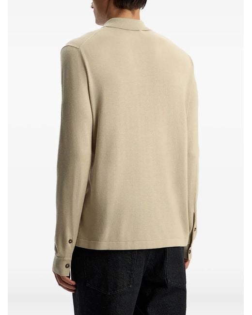12 STOREEZ Natural Buttoned Silk-Cotton Shirt for men