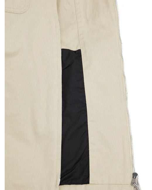 Carhartt Natural Dana Logo-Patch Zip-Up Jacket