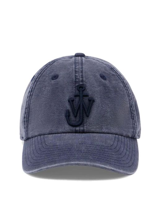 J.W. Anderson ロゴ キャップ Blue