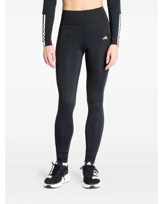 adidas レディース ブルー Optime レギンス