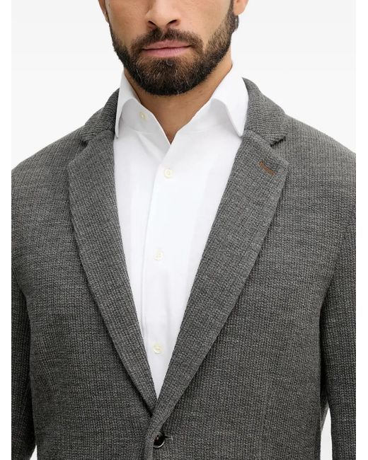 Mos Mosh Gray Baldo Blazer for men