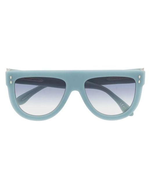 Isabel Marant Blue Emmy Pilot-Frame Sunglasses