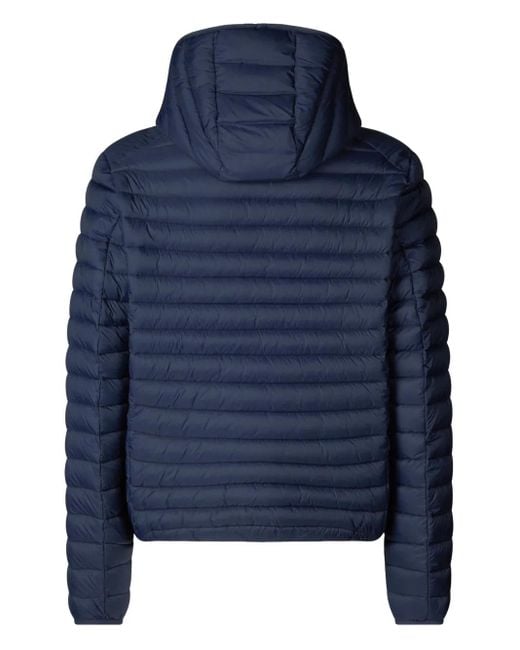 Save The Duck Blue Padded Jacket for men
