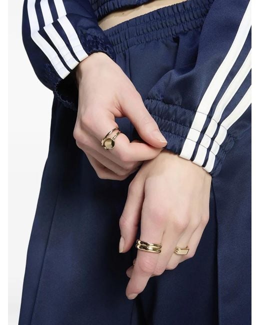 Adidas Blue Sst Cropped Jacket