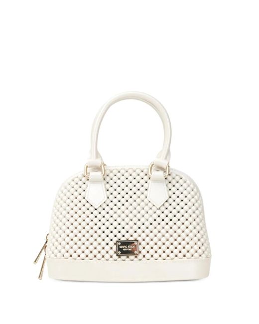 Borsa Tote Xs Flat Ball di Marc Ellis in White