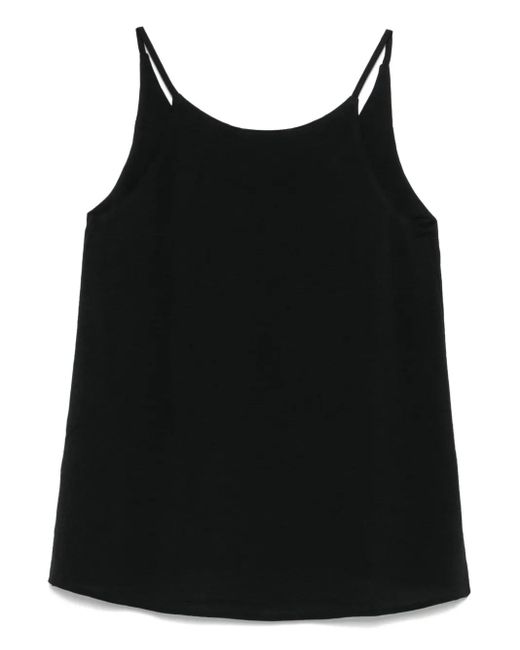 MOUTAKI Black Sleeveless Top