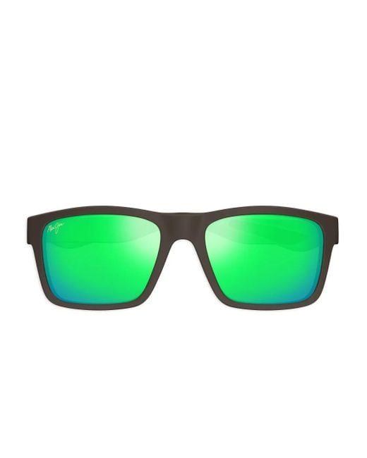 Occhiali Da Sole The Flats di Maui Jim in Green