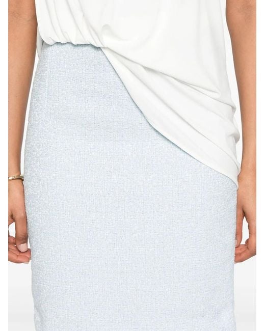 Tagliatore White Nell Mini Skirt