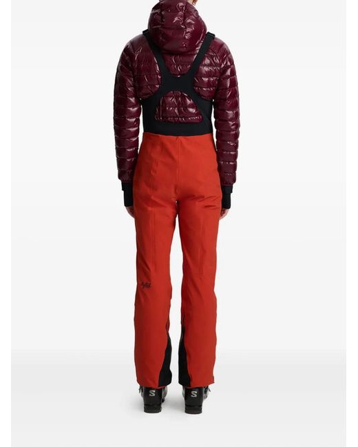 Aztech Mountain Red Zip-Top Ski Jumpsuit