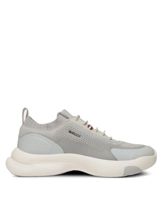 Bally White Dune Sneakers