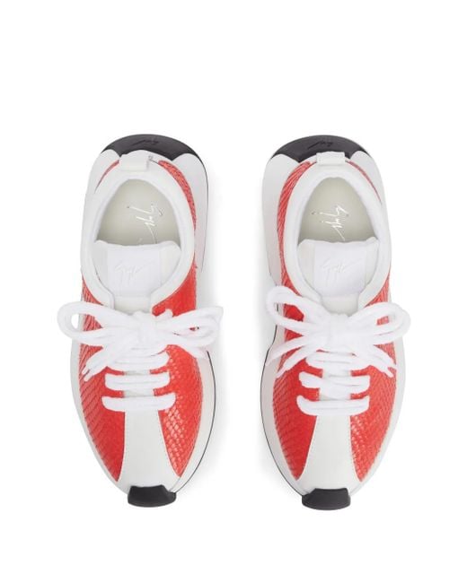 Giuseppe Zanotti Ferox スニーカー Red
