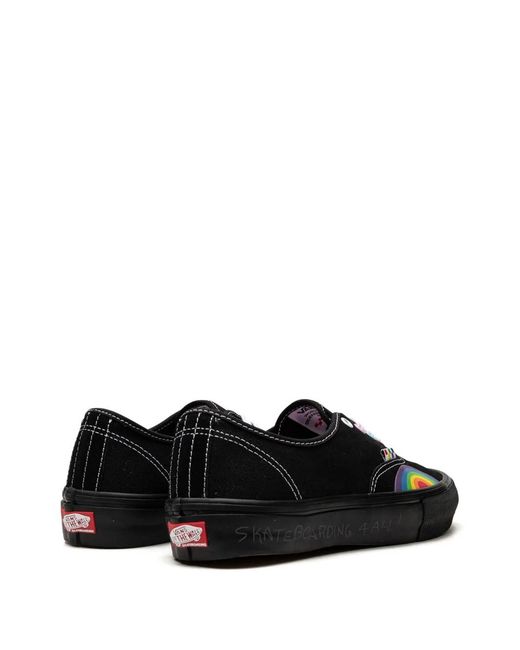 Vans Black Skate Authentic "Pride" Sneakers