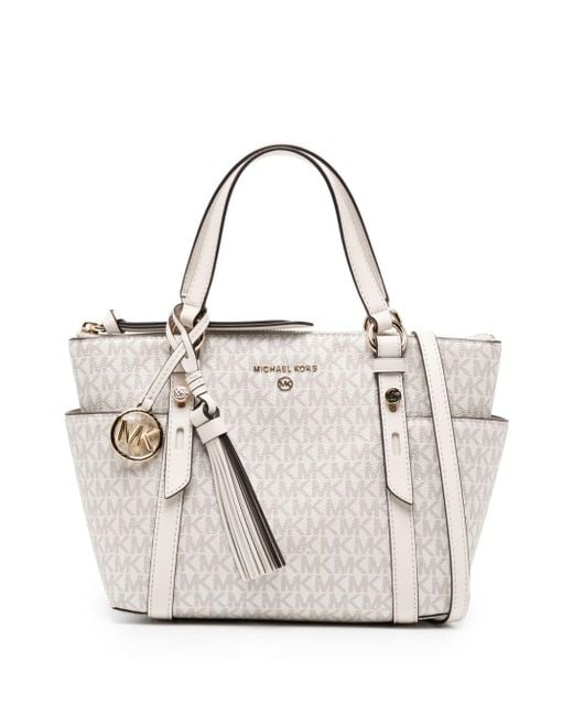 Michael Kors Small Sullivan Crossbody Bag in White Lyst UK