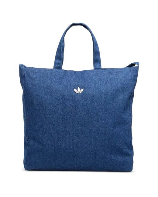 Adidas Blue Sac Porté Épaule En Jean