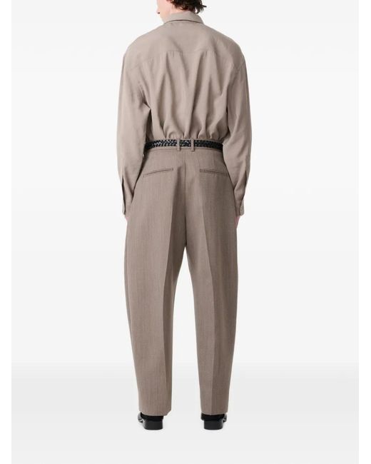 Studio Nicholson Natural Emper Patch-Pocket Shirt for men