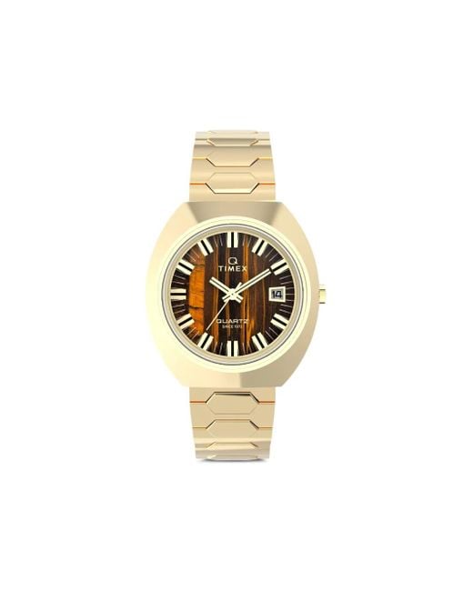 Timex Metallic Q 1972 Time Machine Reissue 39Mm for men