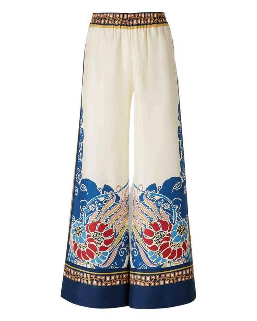 LaDoubleJ Broek Met Elastische Taille in het White