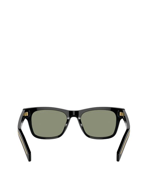 Prada Gray Square-Frame Sunglasses for men