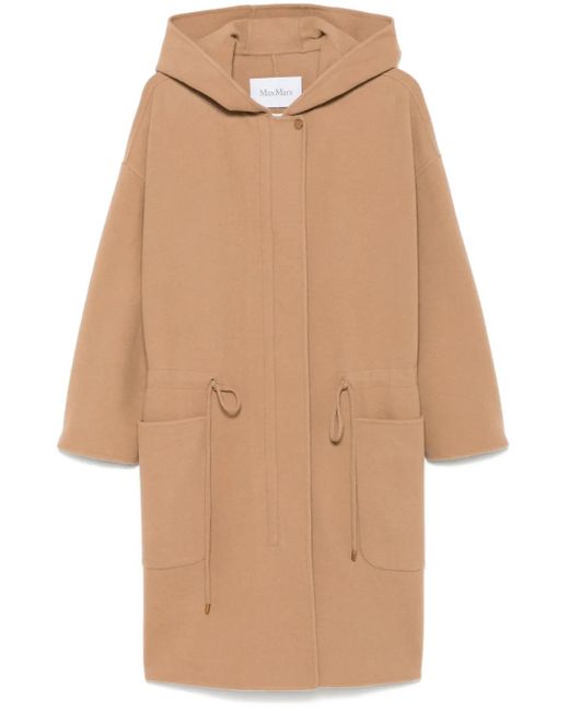 Max Mara Natural Miele Coat