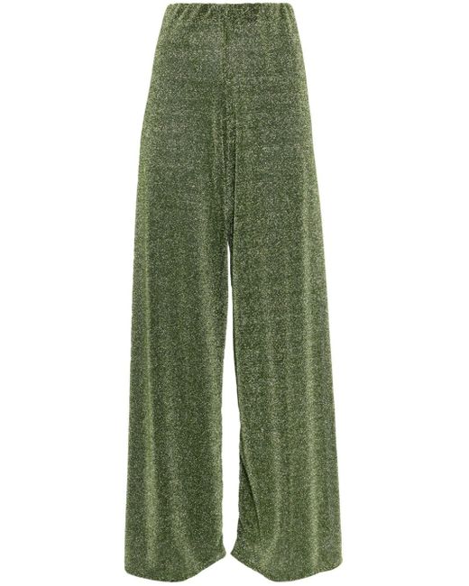 Baobab Collection Green Chivi High-rise Palazzo Pants