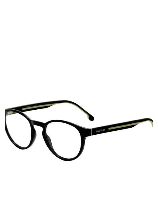 Carrera Black Round-Frame Glasses for men