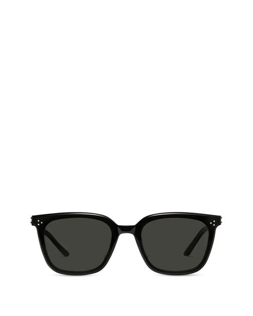 Gentle Monster Black La Sola 01 Square Sunglasses