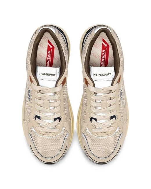 Autry White Logo Sneakers for men