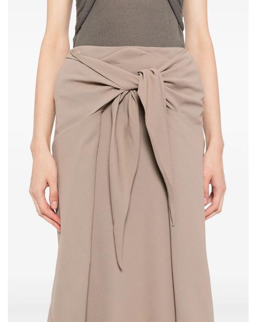Rick Owens Natural Strutter Skirt
