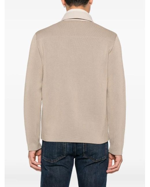 Herno Natural Pocket Panelled Jacket for men