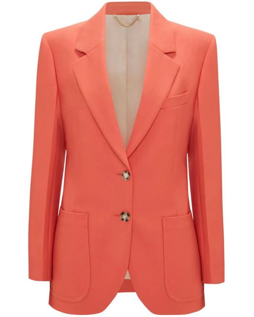 Victoria Beckham Red Blazers