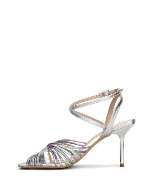 Werner White Strappy Sandals