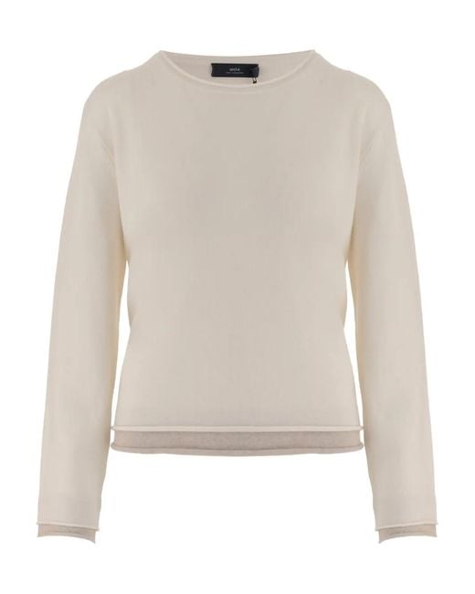 arch4 White Pull En Cachemire