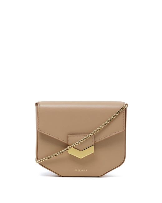 DeMellier London Leather Mini Bag in Natural | Lyst