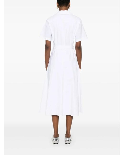 Theory White Dresses