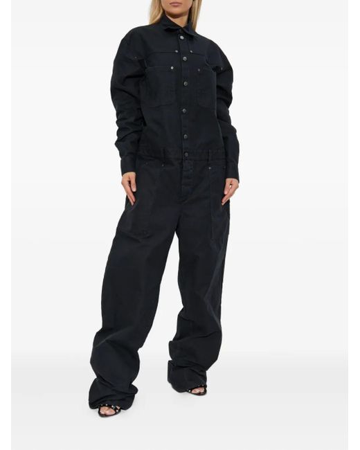 DSquared² Blue Utility-Style Jumpsuit