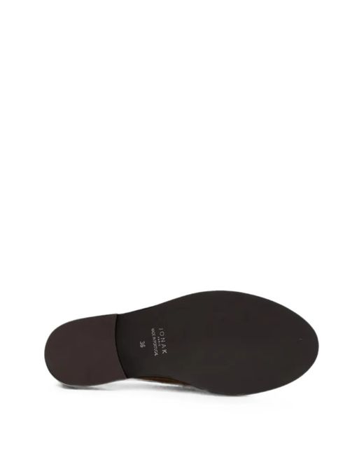 JONAK PARIS Brown Mocassins Delphy À Franges