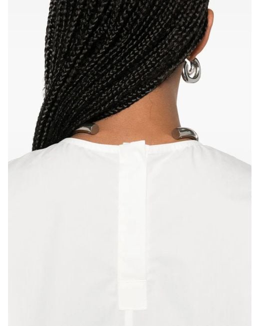 Rick Owens White Tommy Blouse