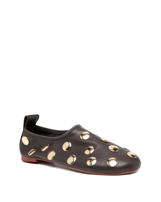 Senso Gray Cameron Ballet Flats