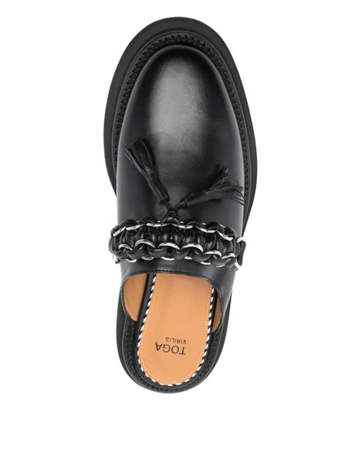 Mules Pulla Toga Virilis de hombre de color Black