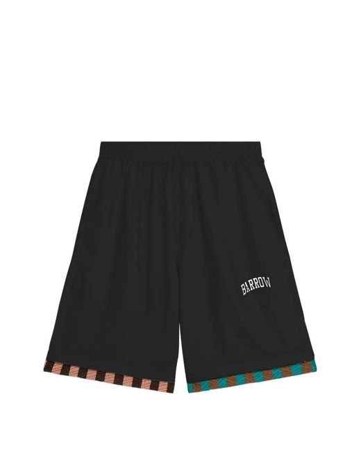 Barrow メンズ ブラック ショートパンツ 【公式通販】