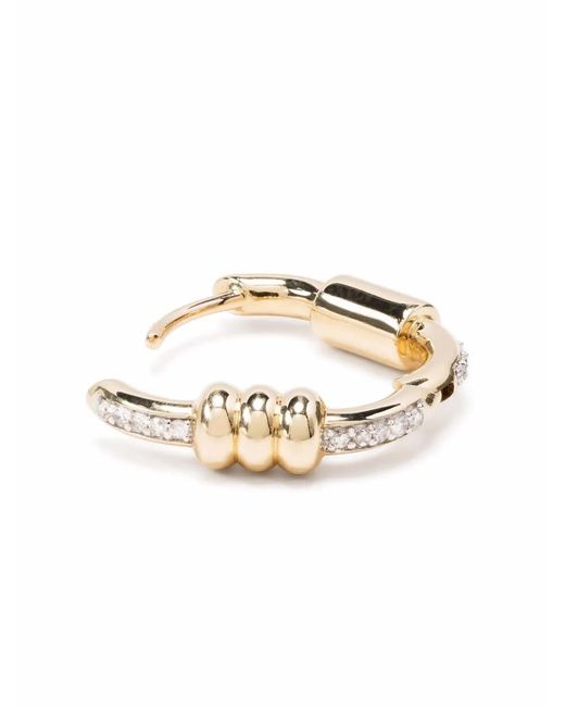 Maria Black White Vertigo 12 Diamond Earring