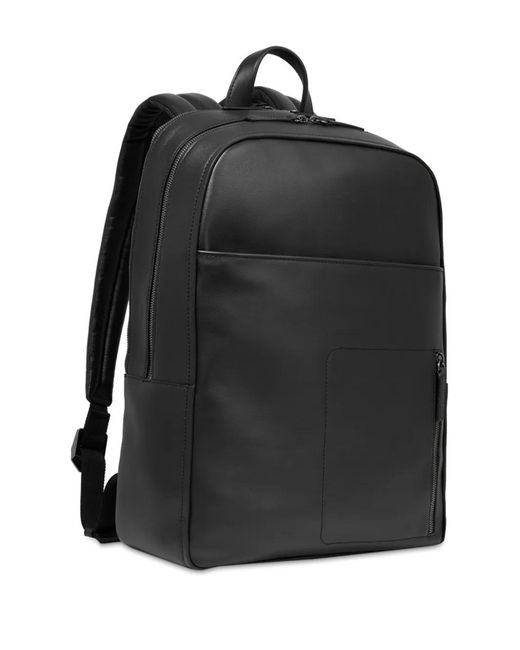 Lancel Black Max De Leather Backpack for men