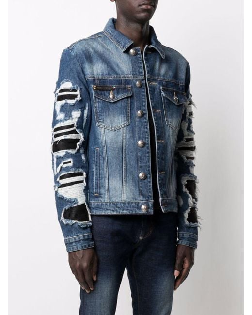 jeansjacke philipp plein