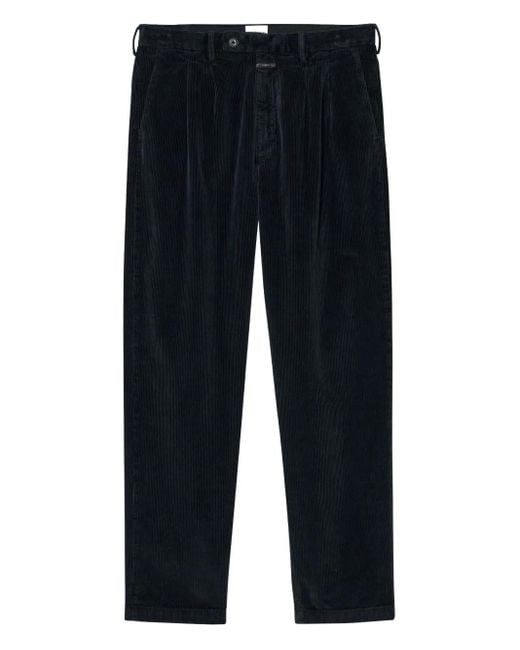 メンズ Closed Bergen コーデュロイパンツ Blue