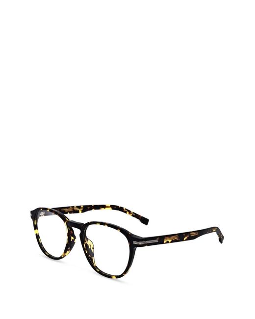 Tortoiseshell-Effect Glasses di Boss in Brown da Uomo