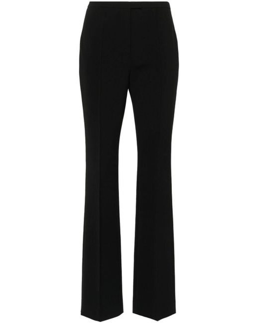The Row Black Desmond Straight Trousers