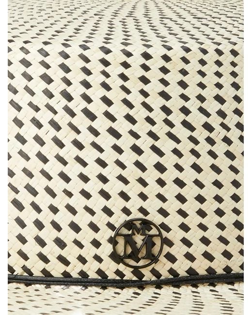 Maison Michel Multicolor Kiki Patterned Hat