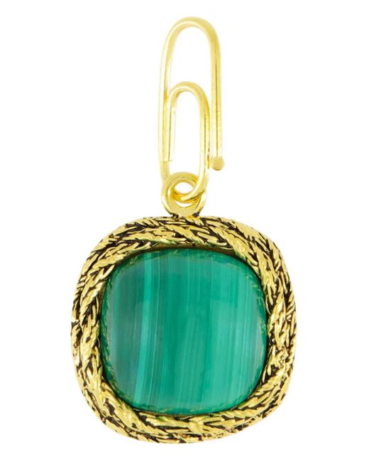 Aurelie Bidermann Malachite チャーム Green