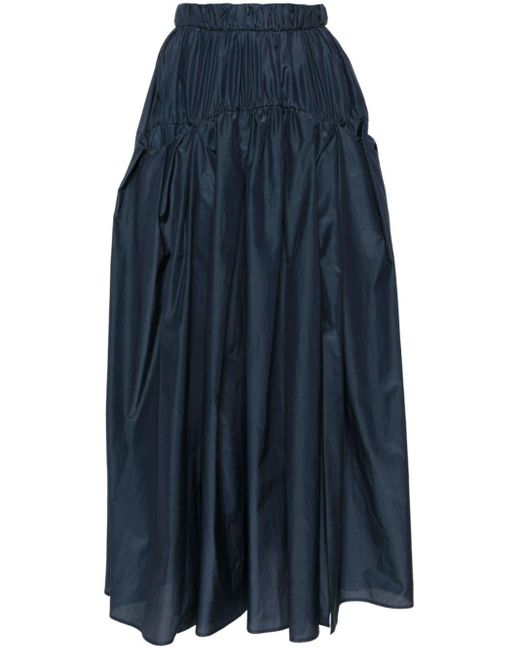 Falda midi plisada Max Mara de color Blue
